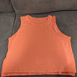 Train To Be Tank Top, Raspberry Cream, size 10